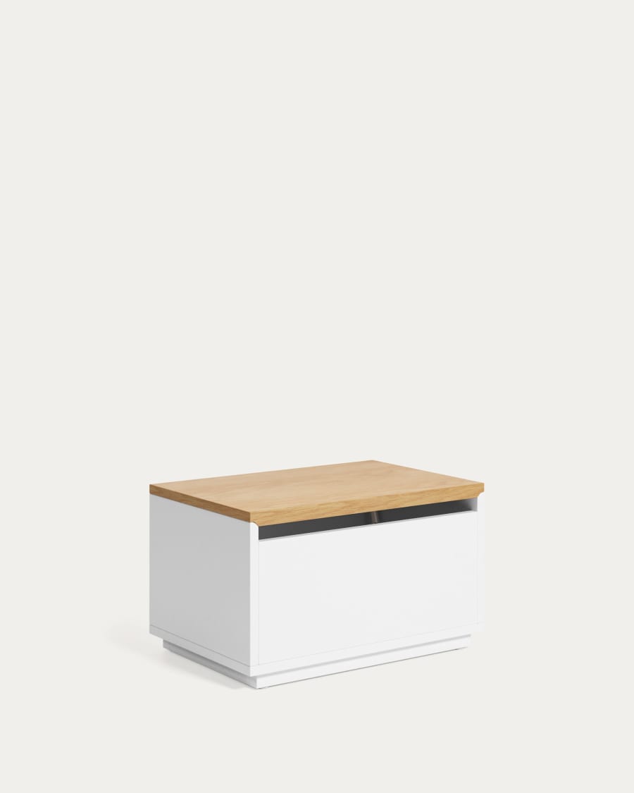 Abilen oak veneerc hest of drawers 60 x 40 cm FSC 100%
