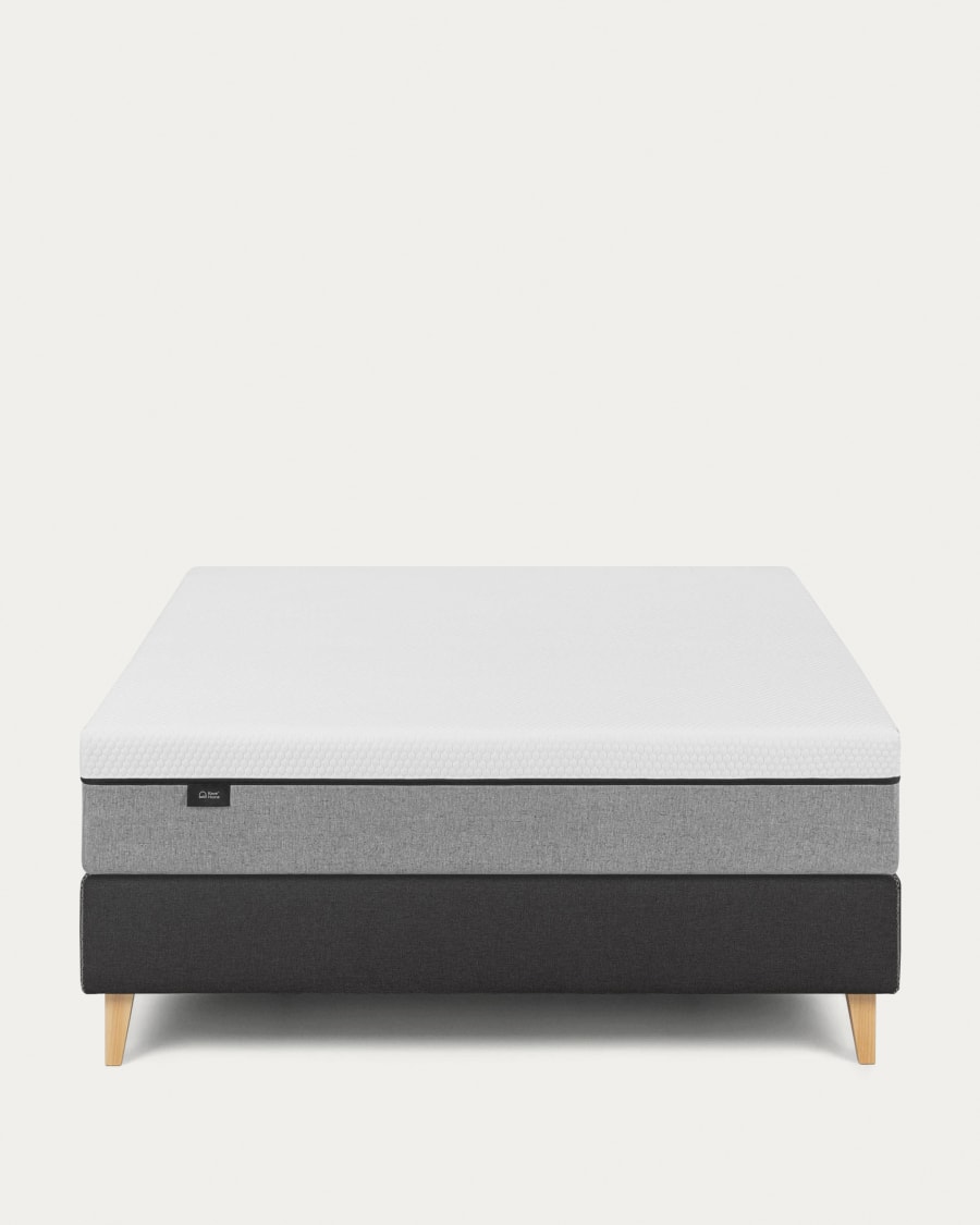 Eva viscoelastic mattress with removable cover 180 x 200 cm