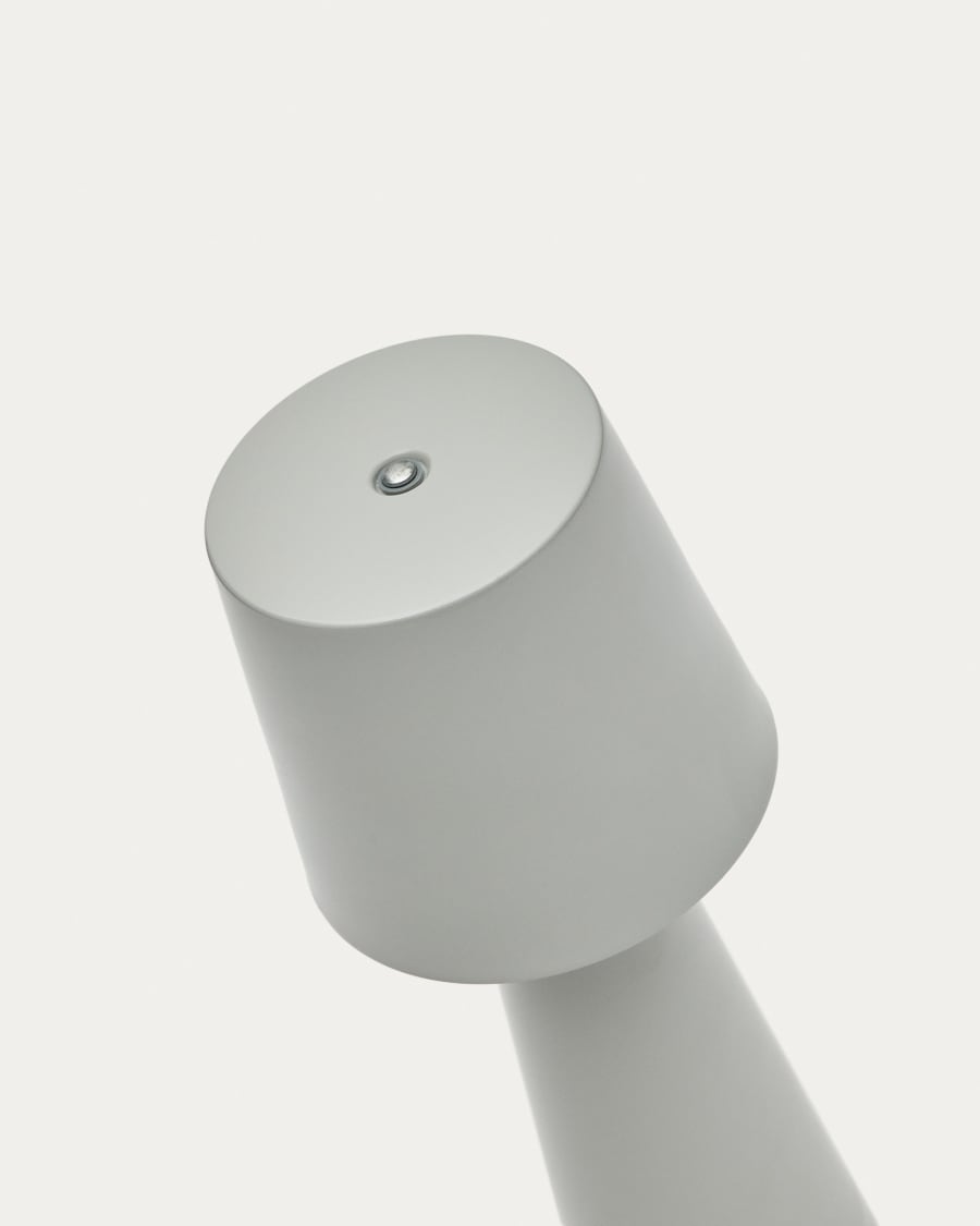 Arenys small table light with a painted grey finish