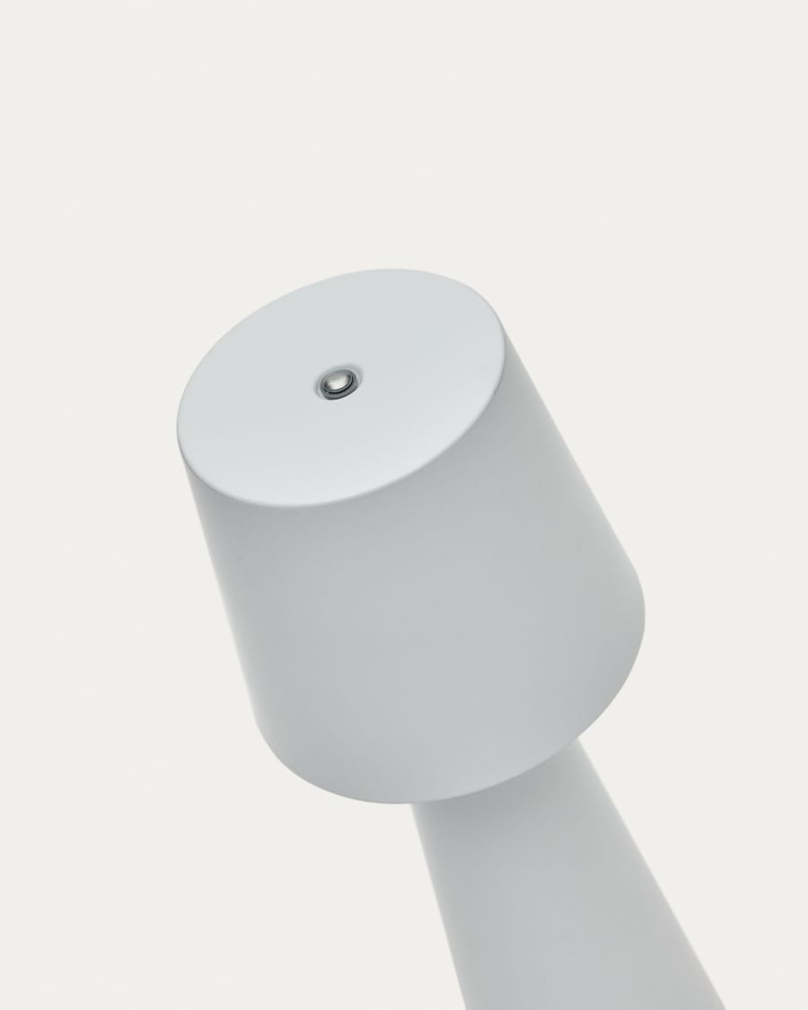 Arenys small table light with a painted white finish