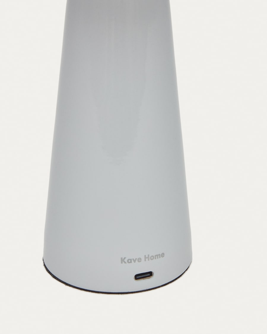 Arenys small table light with a painted white finish