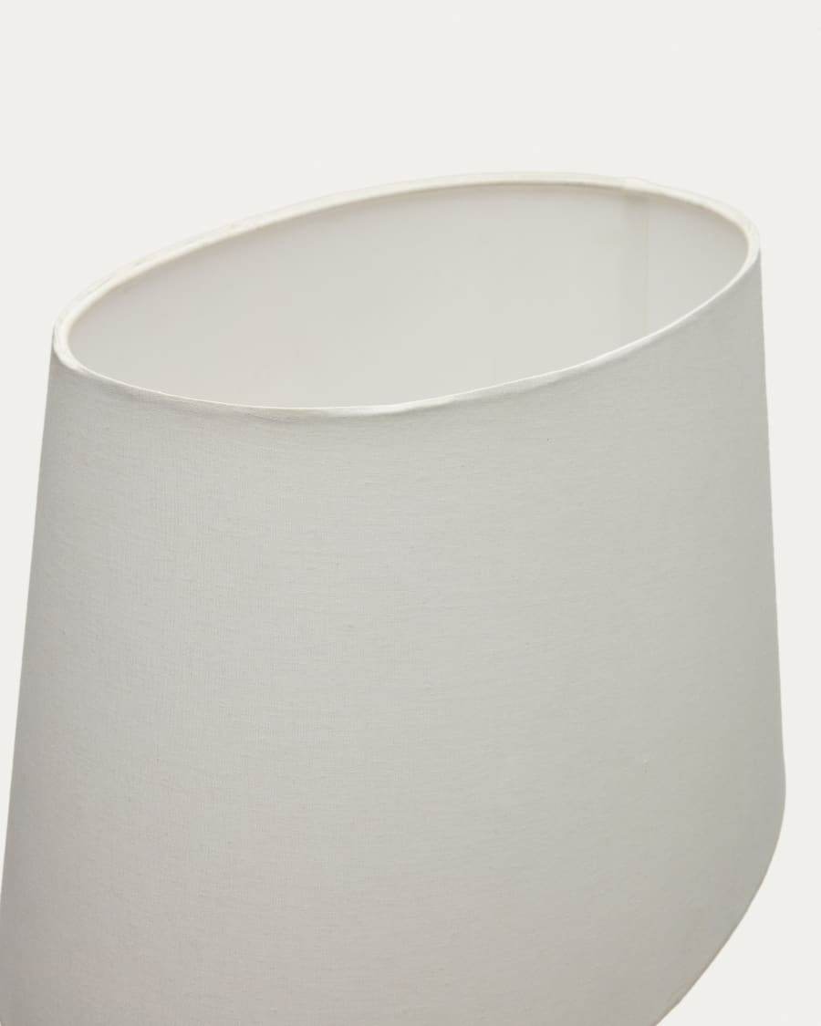 Foixa metal table lamp in black finish