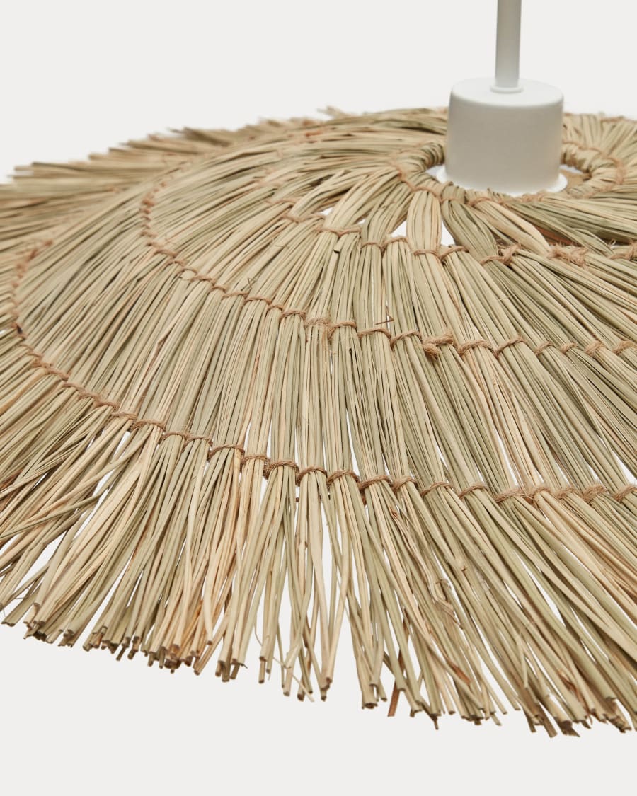 Gualta Lampenschirm für Pendelleuchte aus Naturfasern mit natürlichem Finish Ø 60 cm
