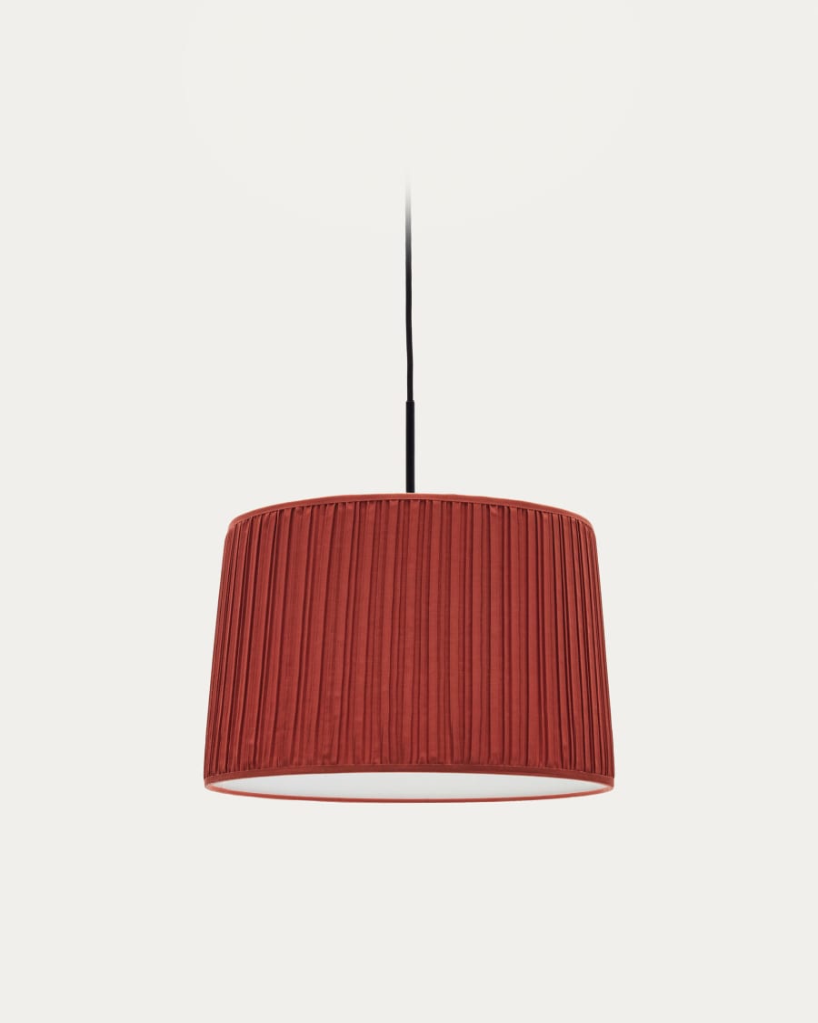 Lampenschirm für Deckenleuchte Guash in Terrakotta Ø 40 cm