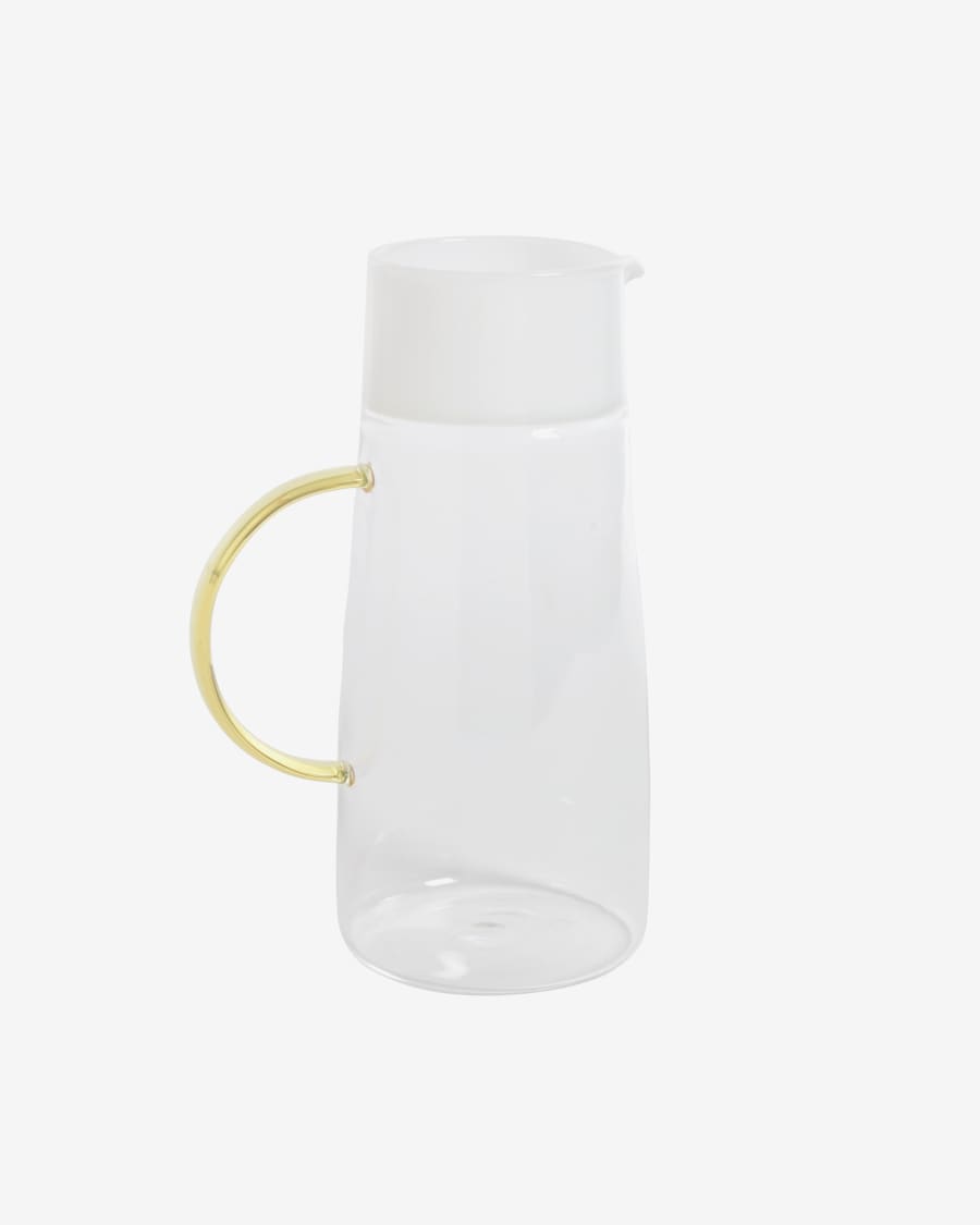 Navone transparent glass jug