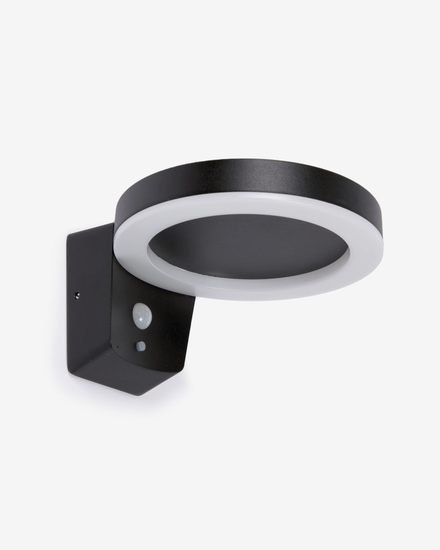 Berarda aluminium solar light with black finish