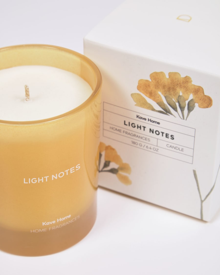 Scented candle Light Notes 180 gr