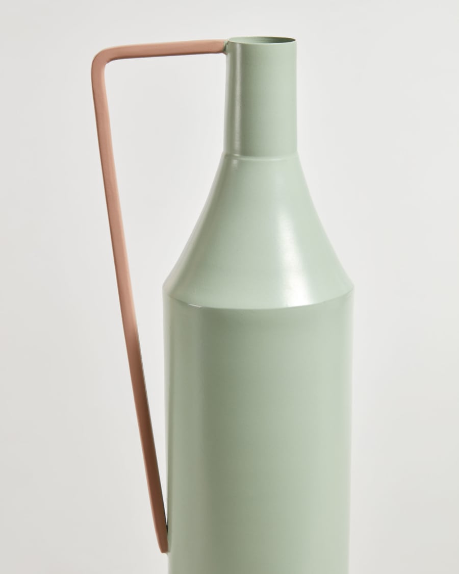 Vaso Xira in metallo verde 35,5 cm