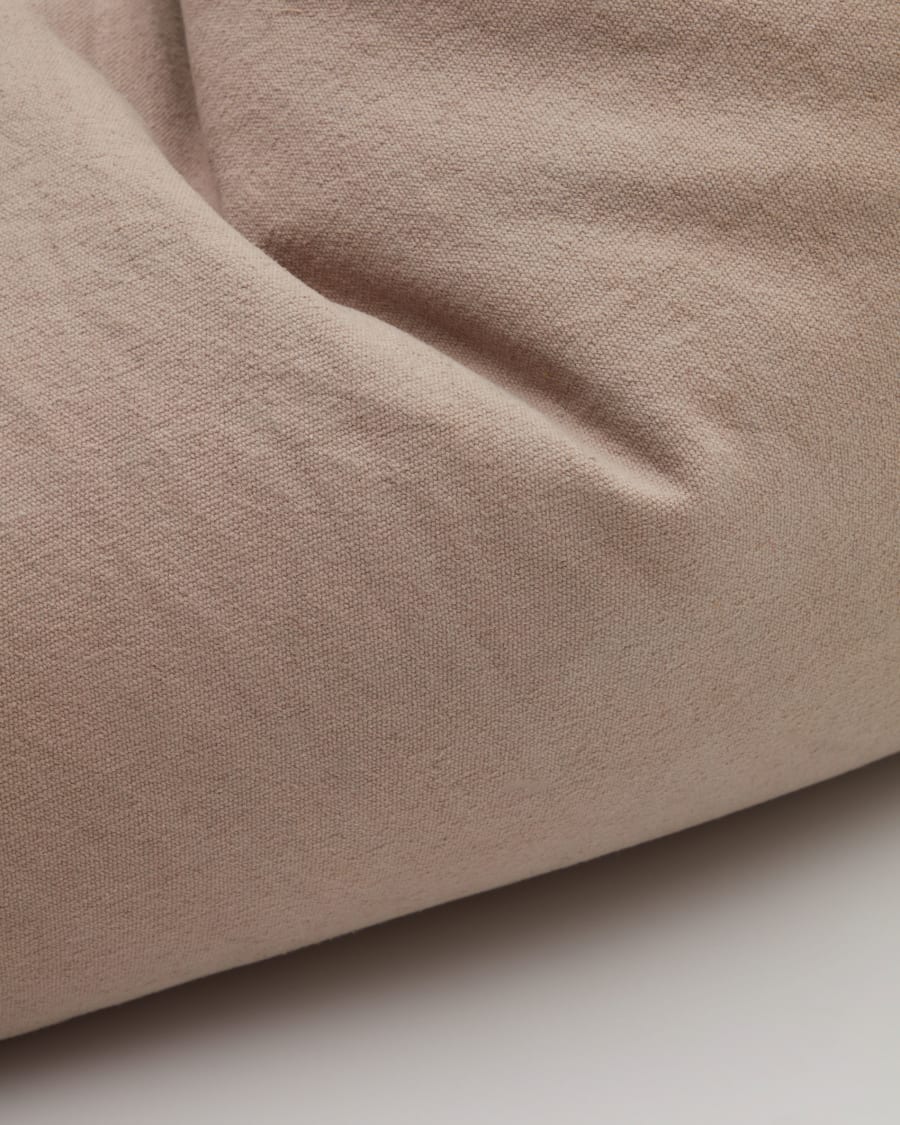 Pouf Calu 100% cotone beige