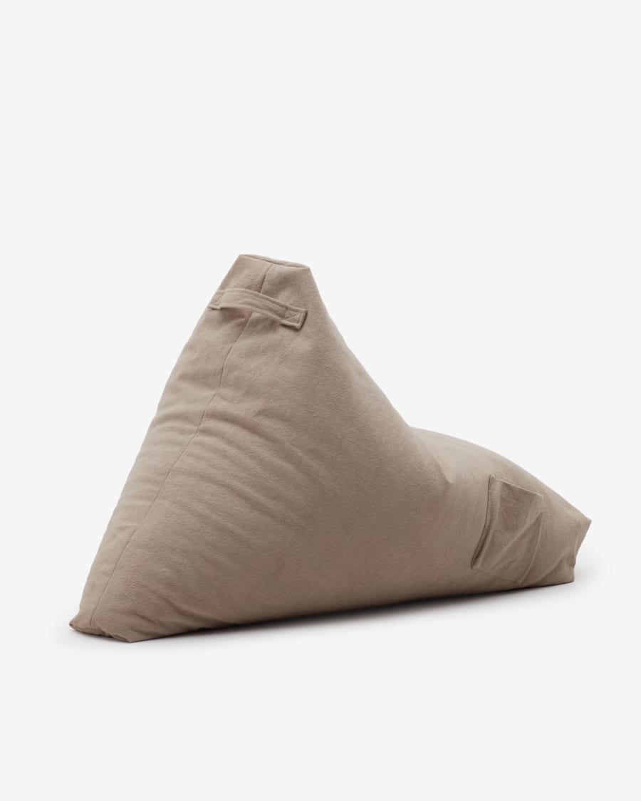 Pouf Calu 100% cotone beige