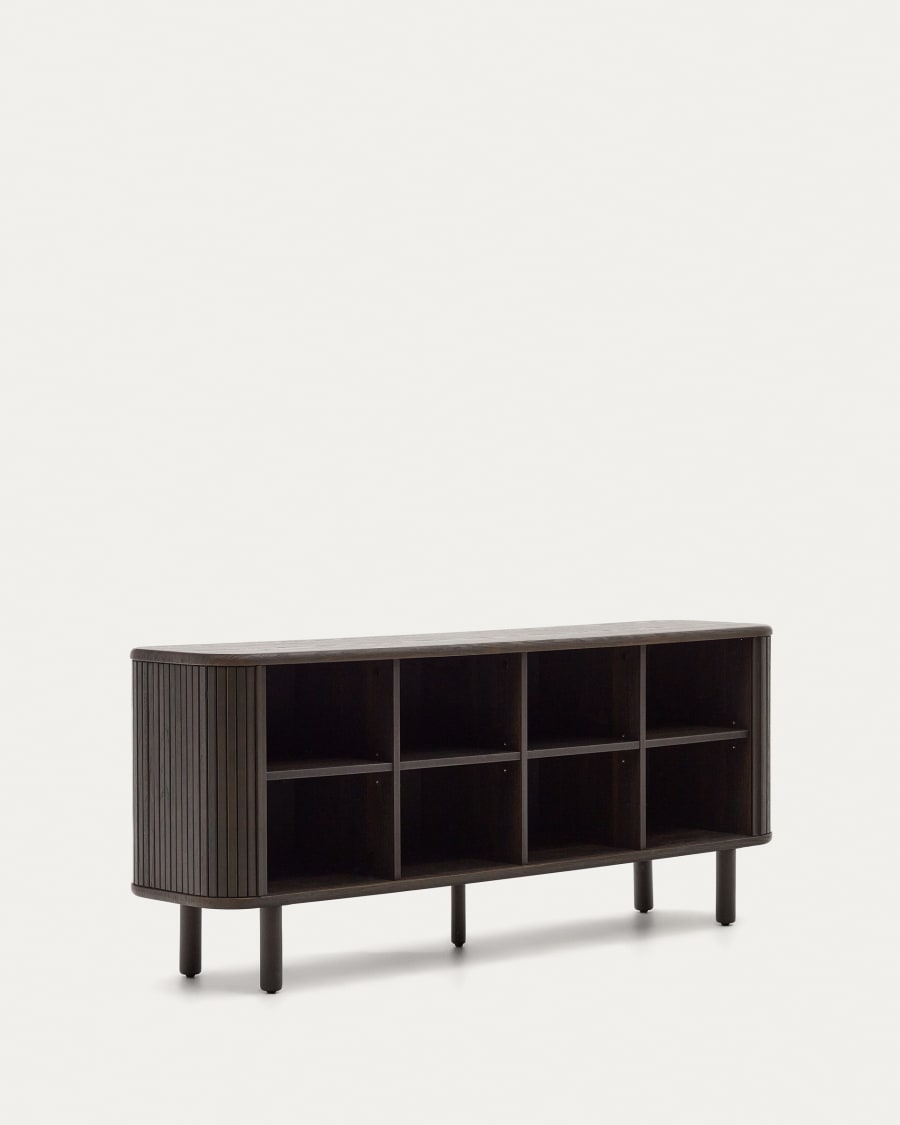 Mailen 2 door sideboard in ash veneer with a dark finish 180 x 75 cm