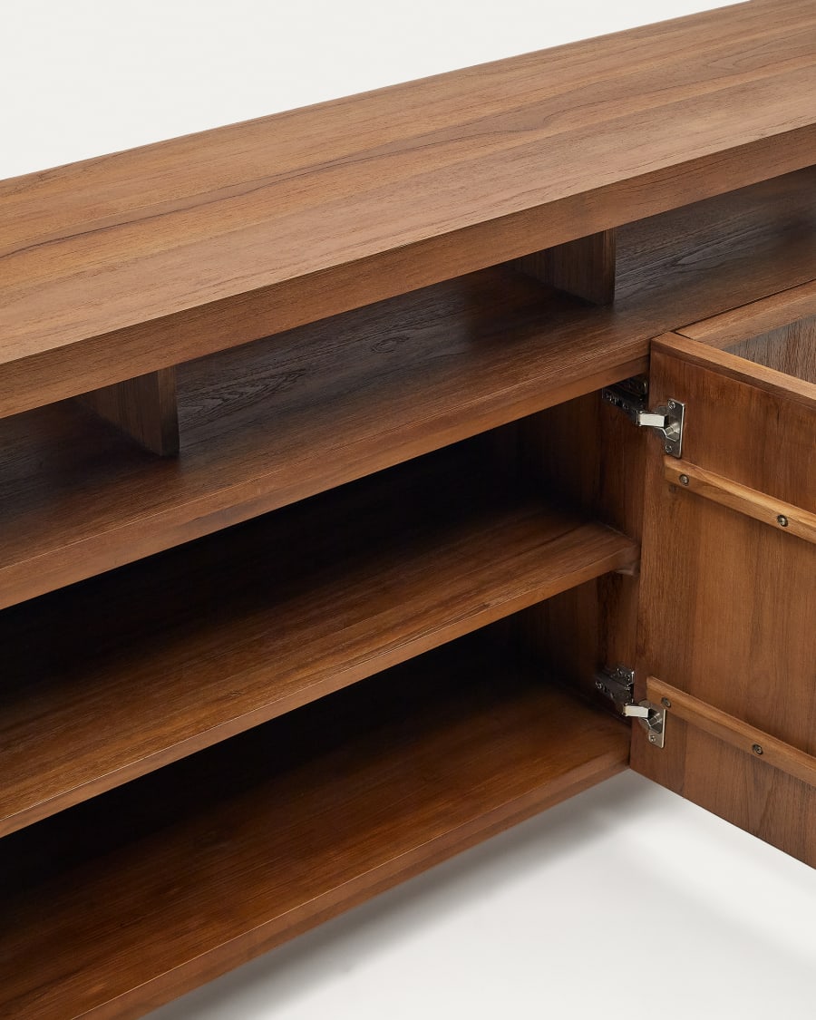 Sashi sideboard in solid teak wood 180 x 85 cm