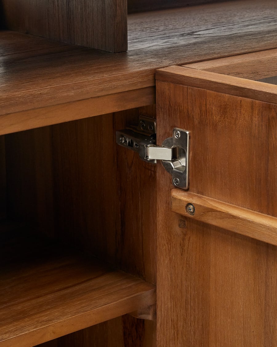 Sashi sideboard in solid teak wood 180 x 85 cm