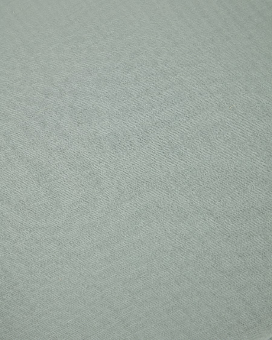 Yamile cot mattress protector 100% organic cotton (GOTS) in turquoise 180 x 30 cm