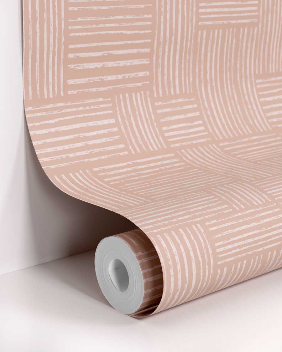 Ταπετσαρία Trudy, καφέ σχέδιο, 10x0,53m, FSC MIX Credit