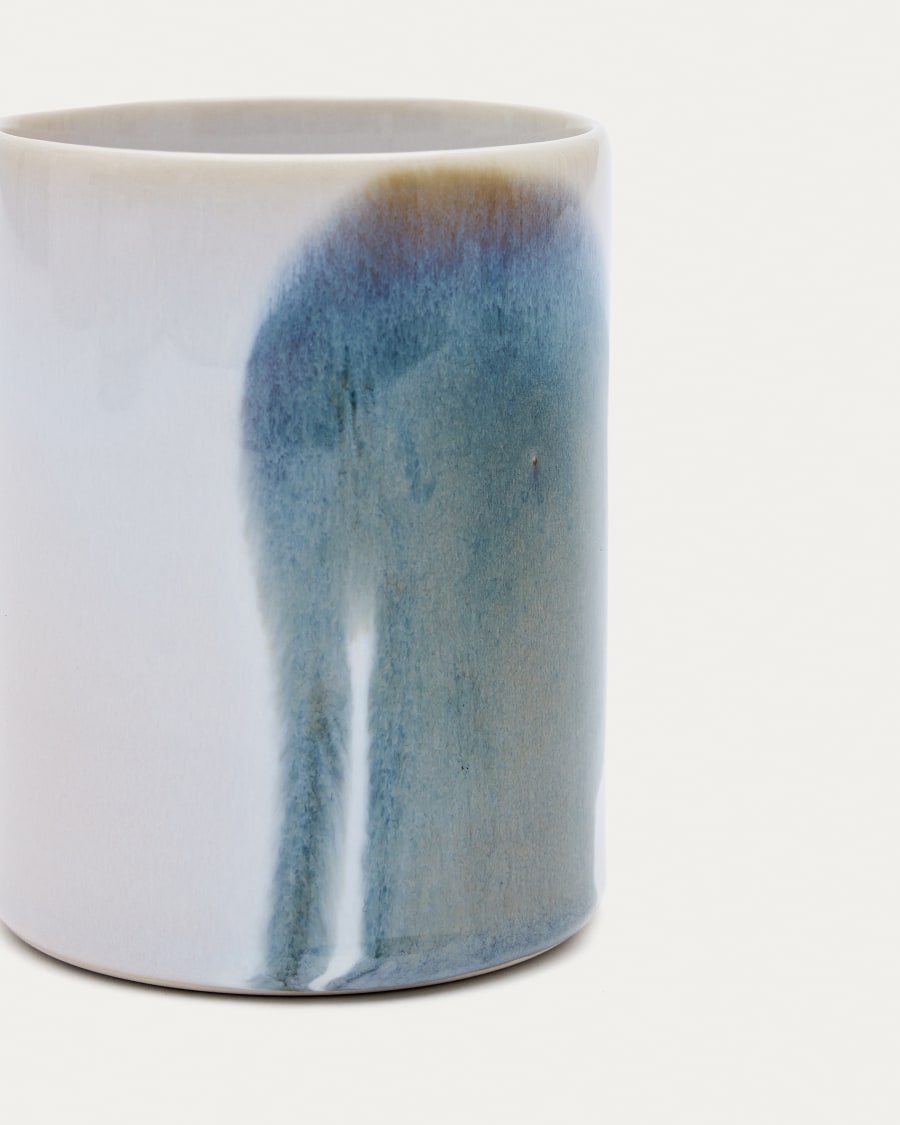 Vejer multicoloured ceramic mug