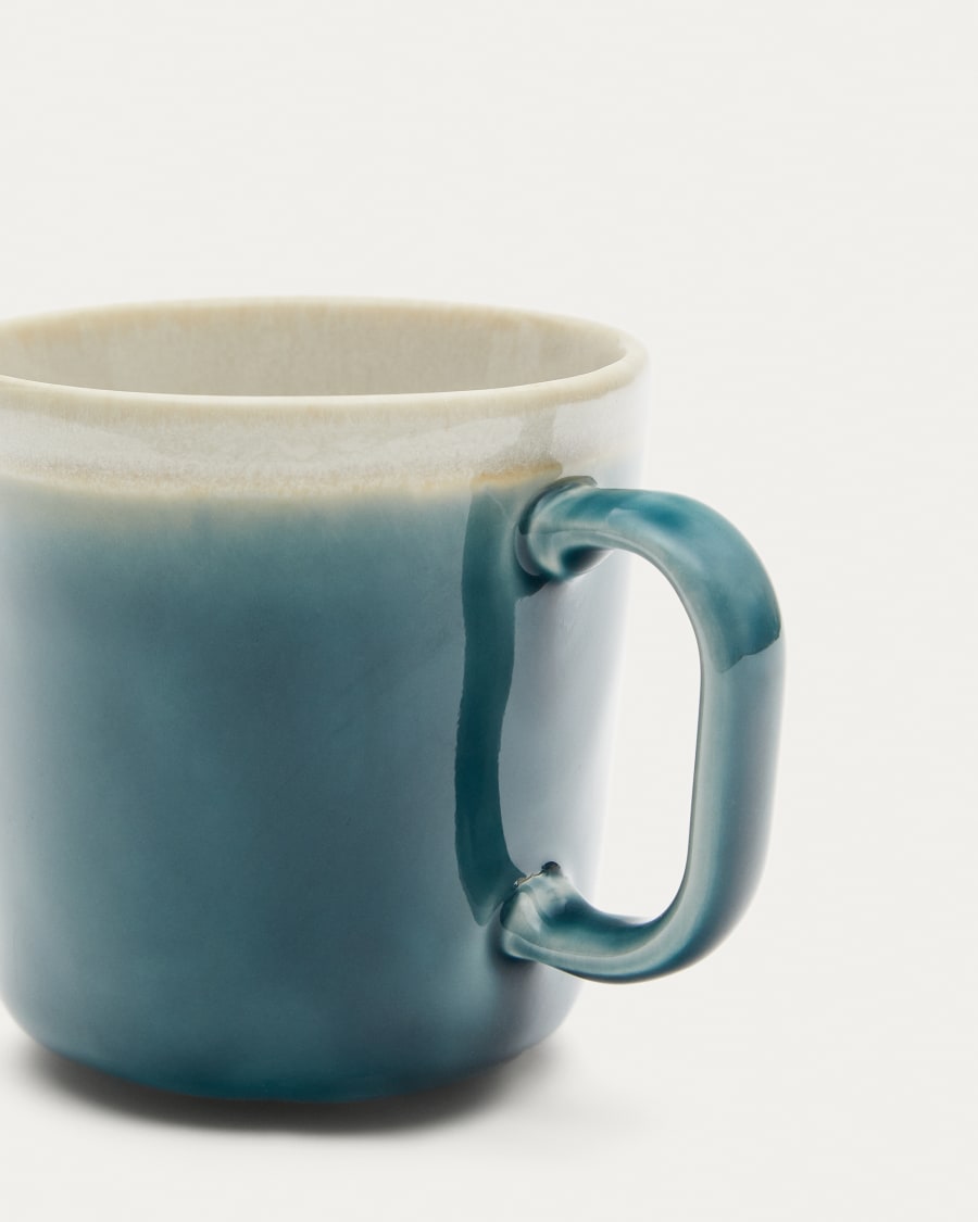 Sanet blue and white, ceramic mug