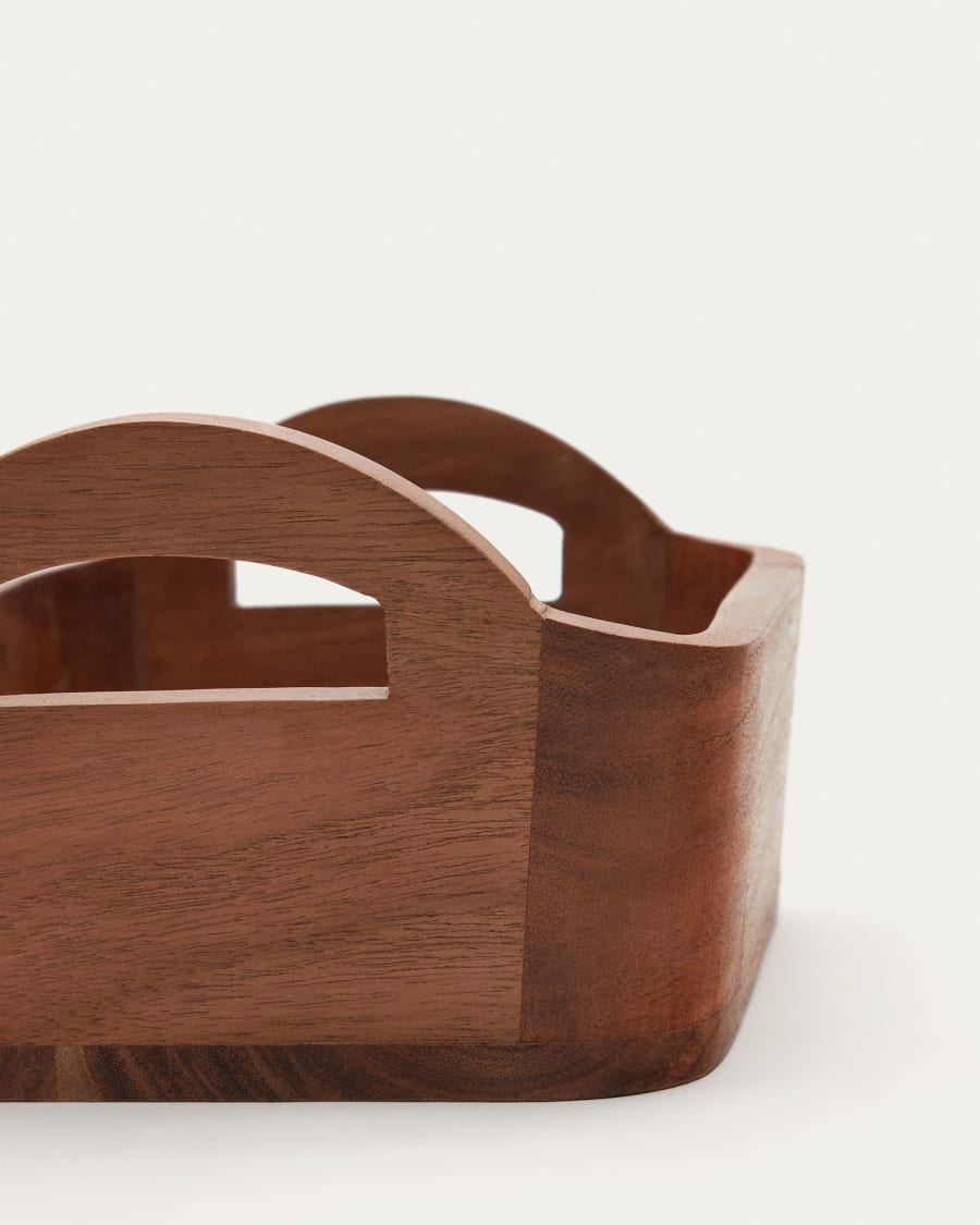 Gruma serving tray, solid acacia wood