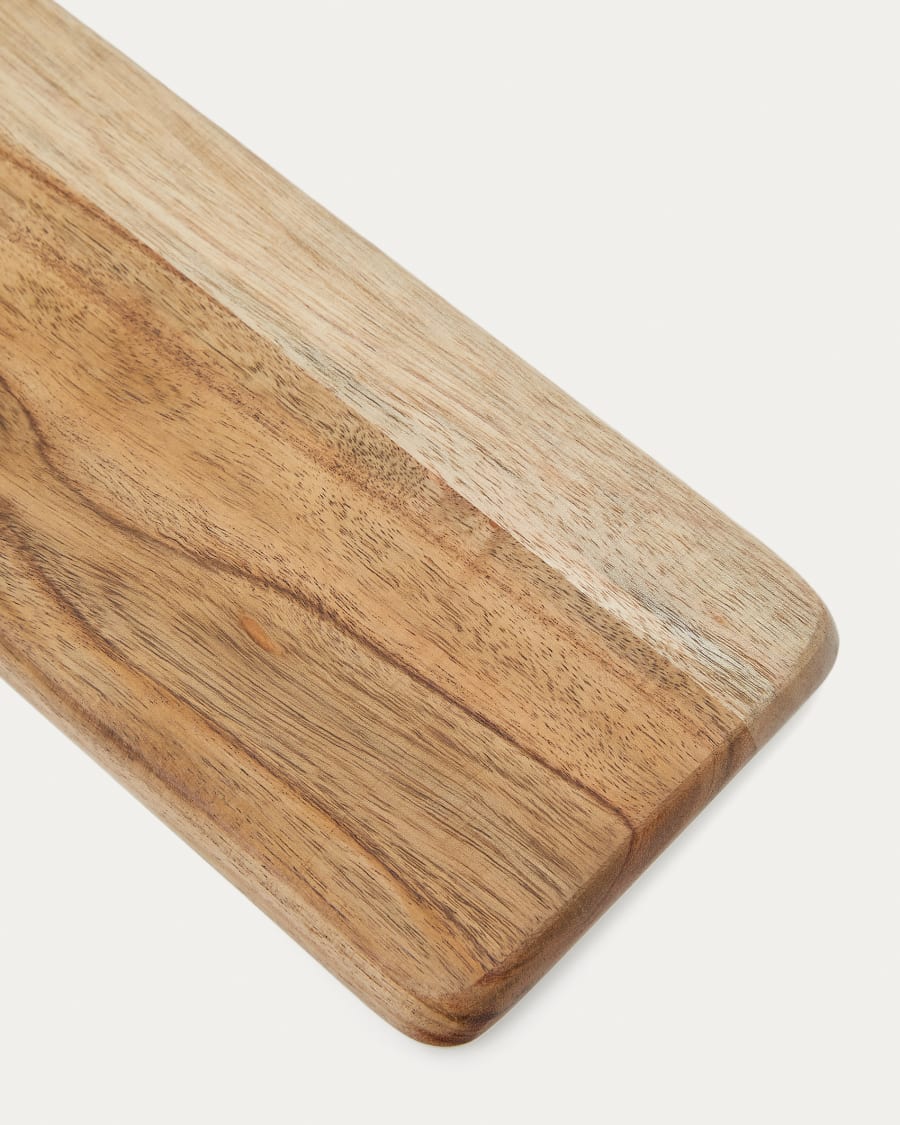 Senna small acacia wood serving board