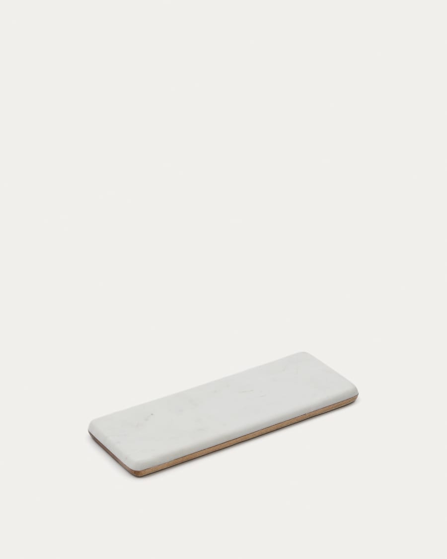 Senna small acacia wood serving board