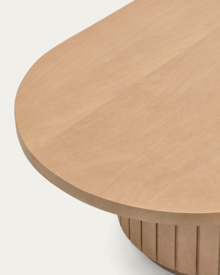 Licia solid mango wood coffee table, 120 x 60 cm