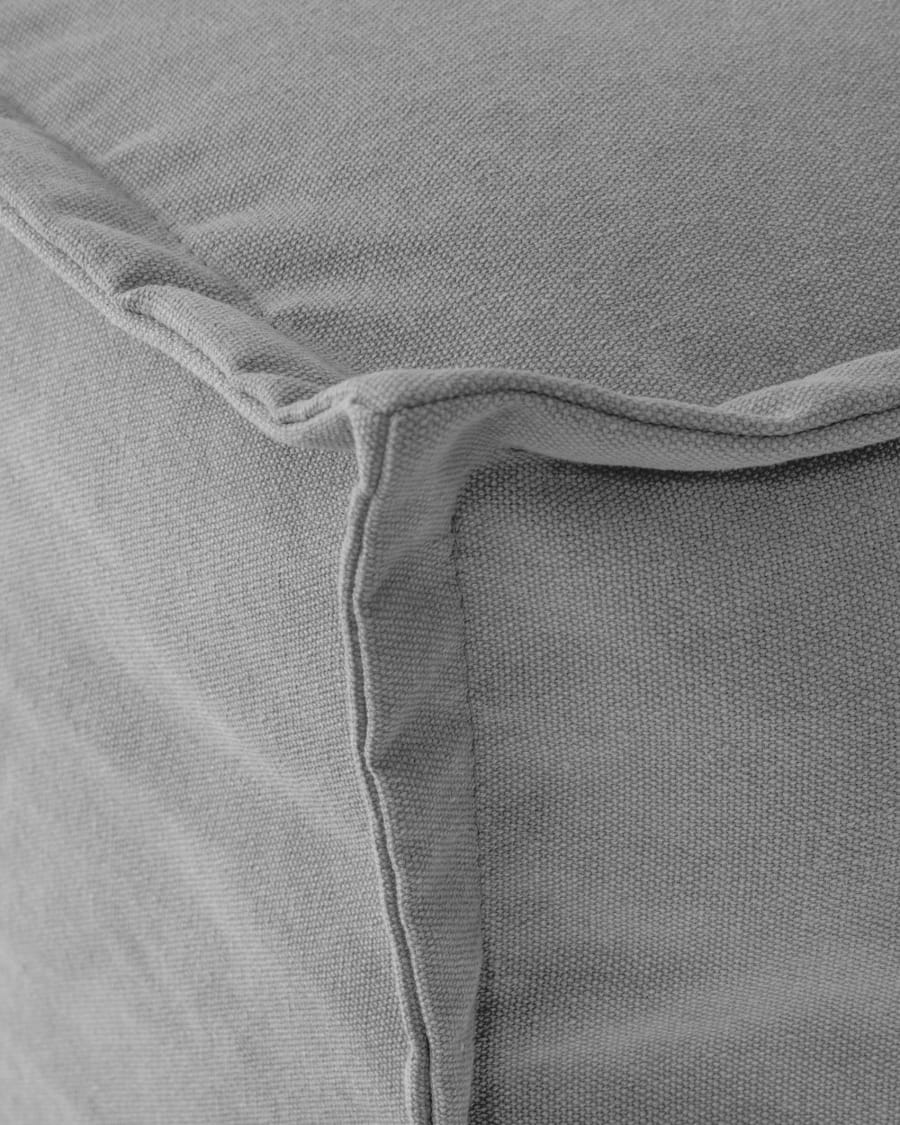 Lyanna sofa bed in grey 140 cm