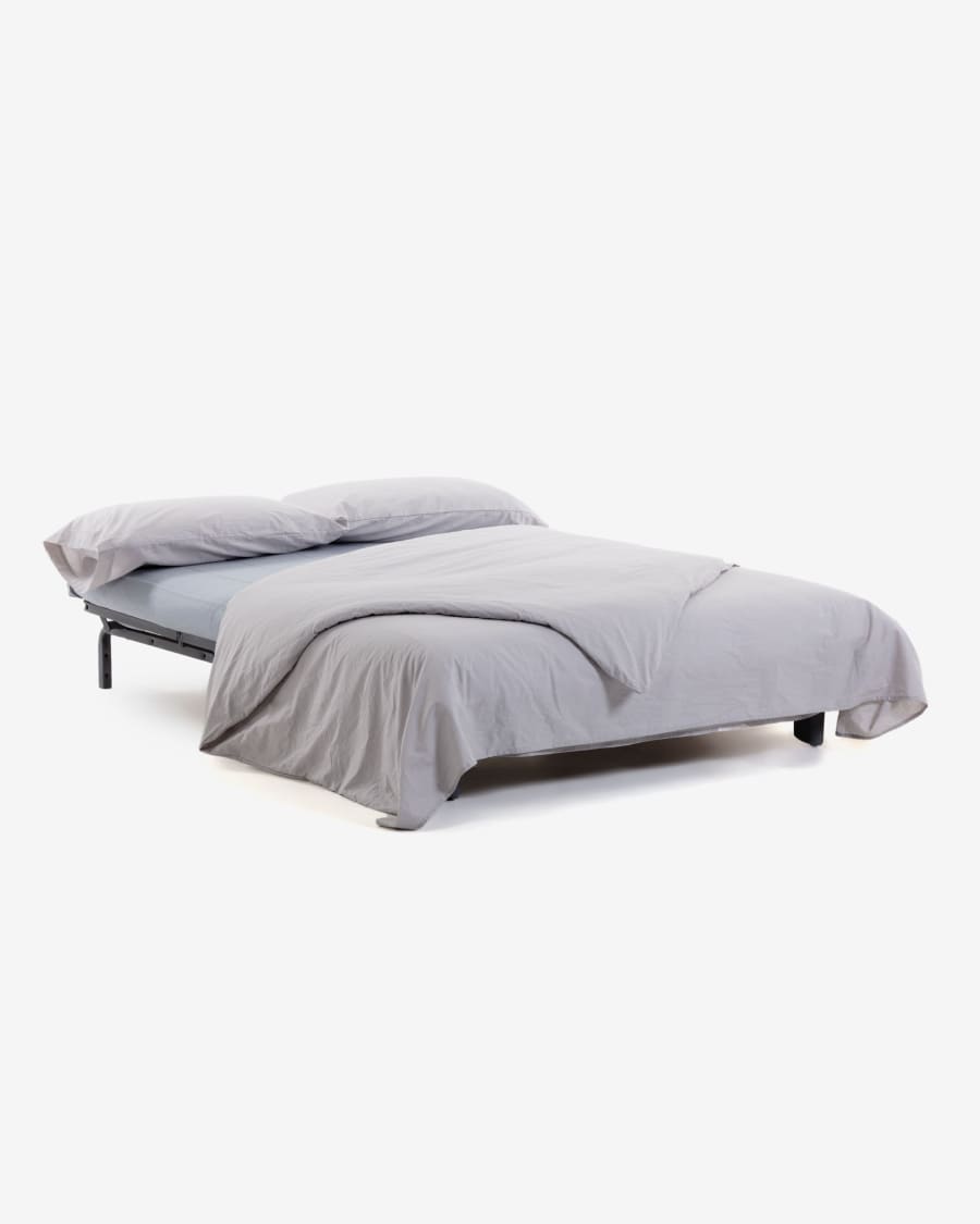 Lyanna sofa bed in blue 140 cm
