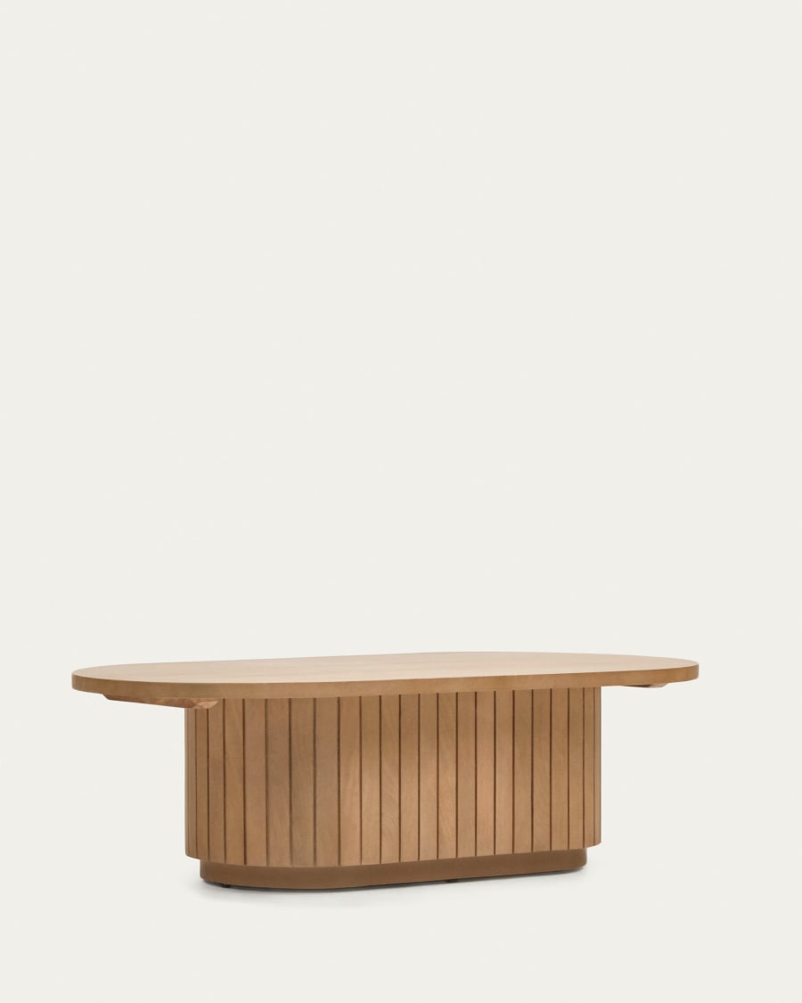 Licia solid mango wood coffee table, 120 x 60 cm