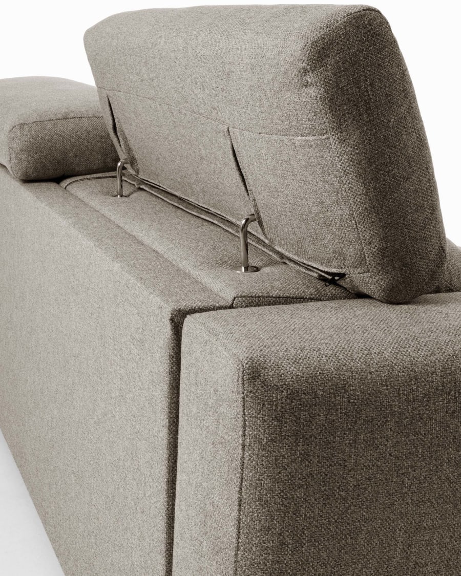 Divano letto Kant 160 cm viscoelastico marrone