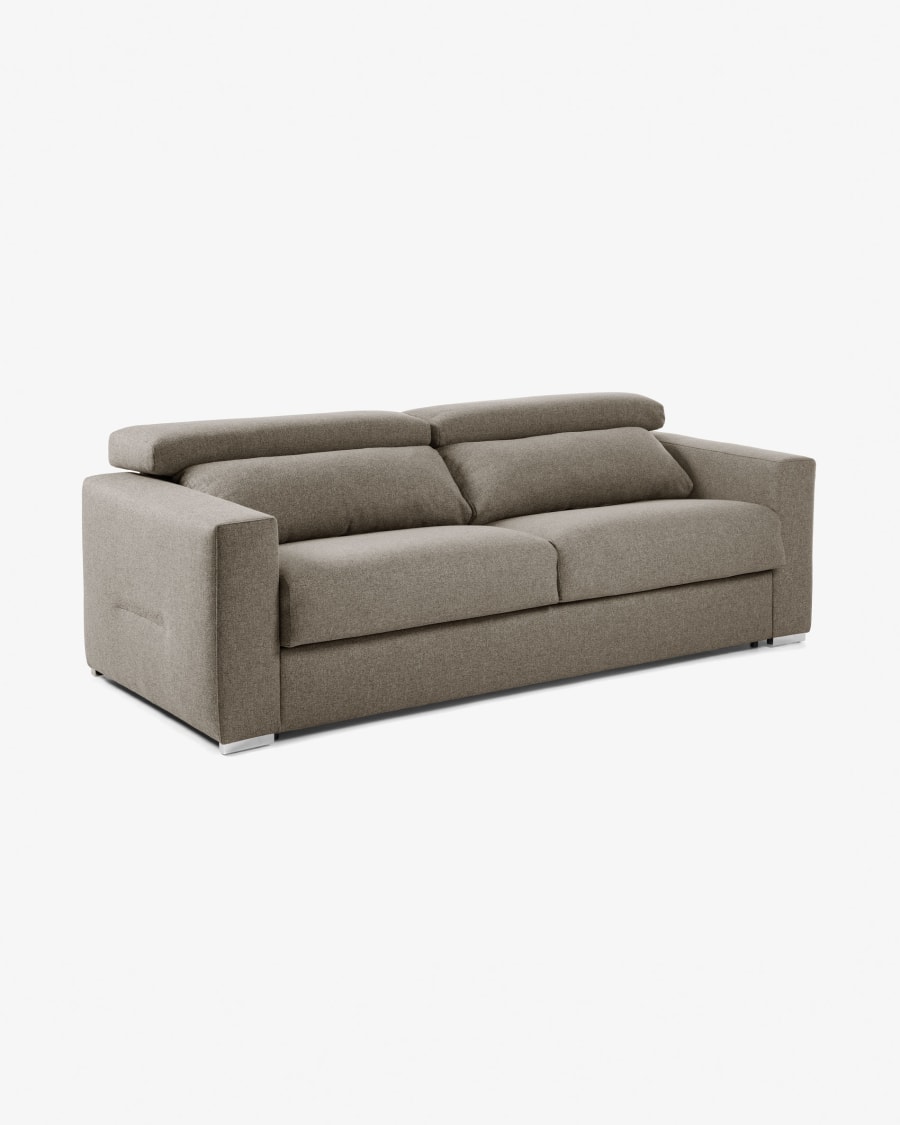 Divano letto Kant 160 cm viscoelastico marrone