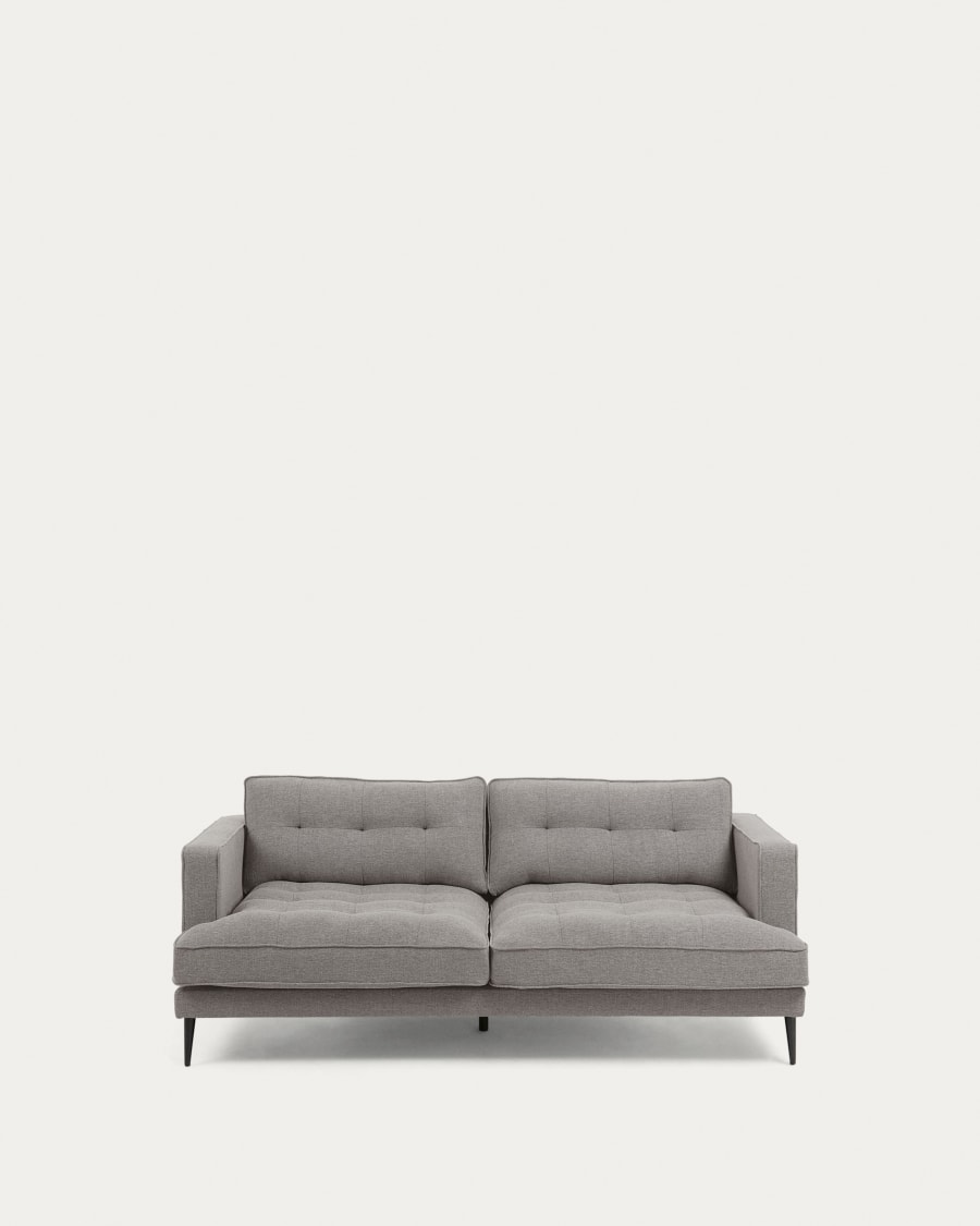 Tanya 2 seater sofa in grey, 183 cm
