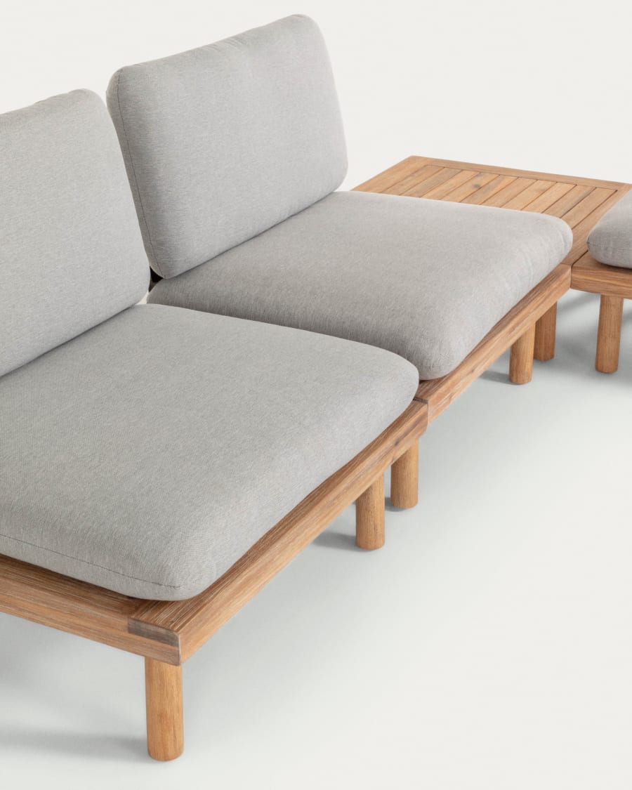 Viridis 2 armchairs and 1 table set FSC 100%