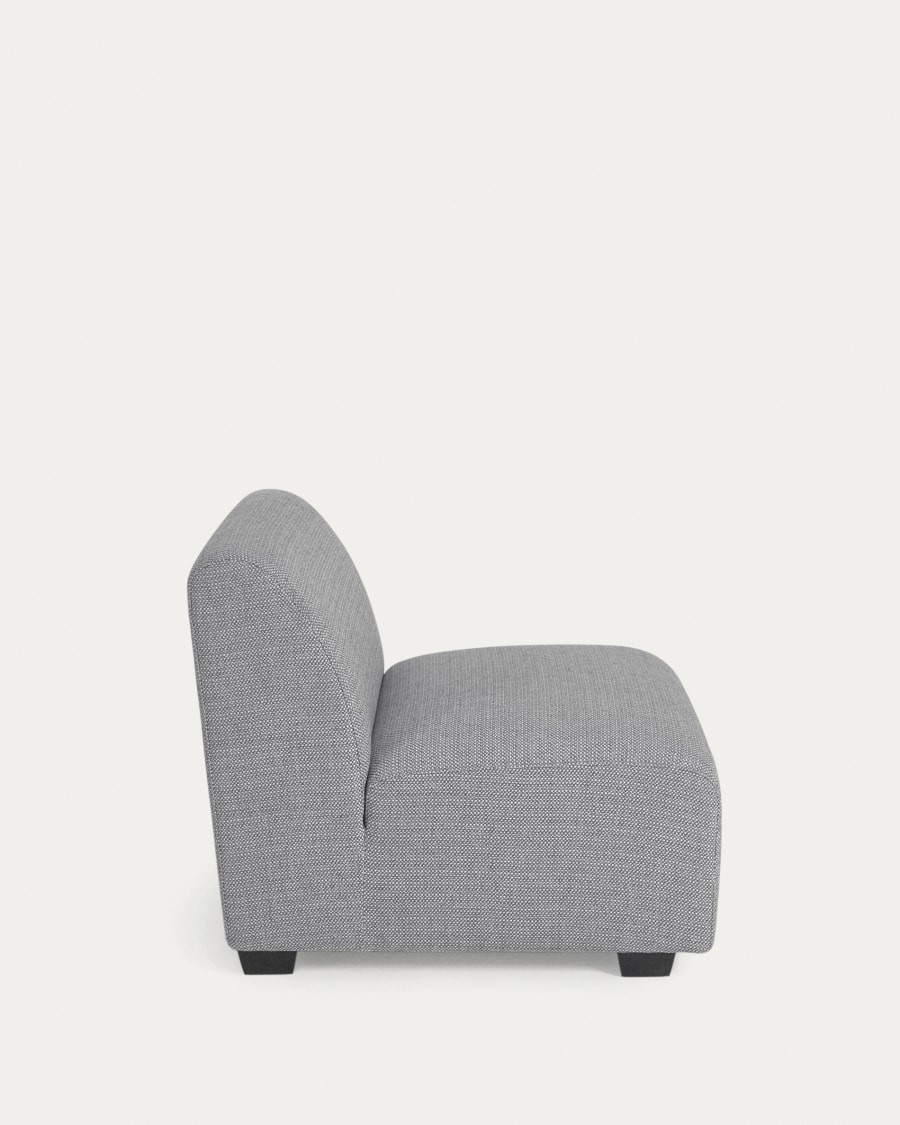 Legara sofa module in light grey, 62 cm