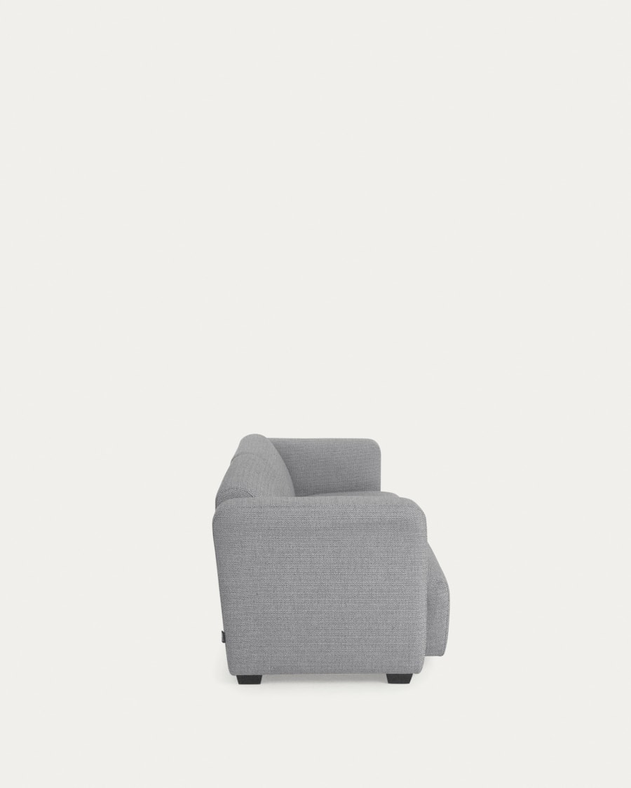 Legara 2 seater sofa in light grey, 160 cm