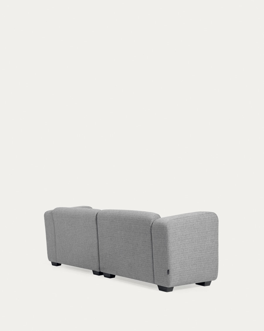 Legara 2 seater sofa in light grey, 160 cm
