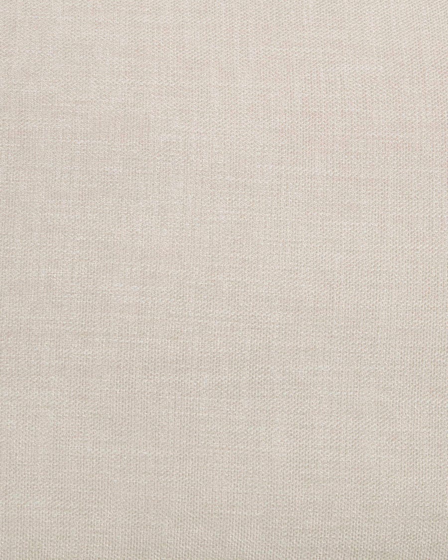 3θ καναπές Gilma με ανάκλινδρο αριστερά/δεξιά, μπεζ, πόδια σε φυσικό φινίρισμα, 261 εκ