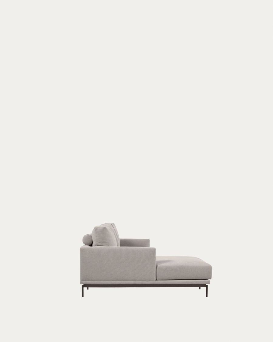 Galene 4 seater sofa with left-hand chaise longue in beige, 314 cm FSC Mix Credit
