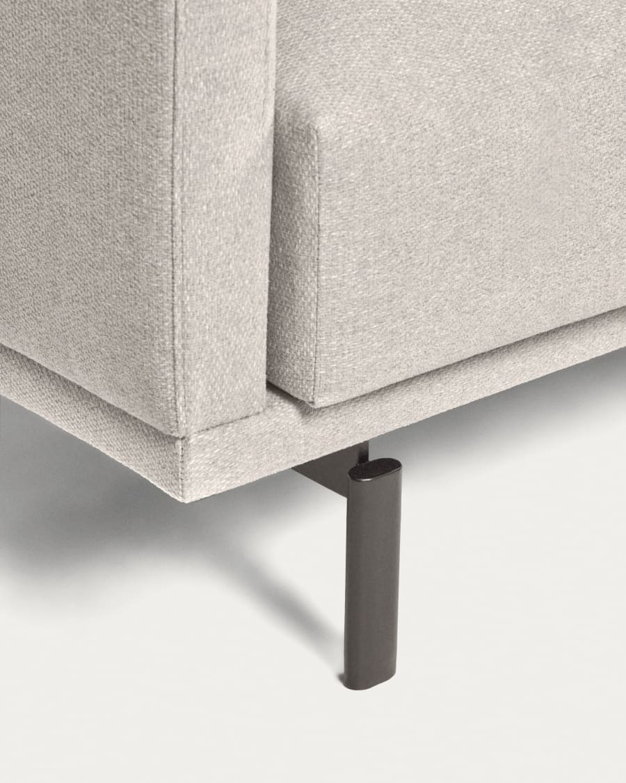 Galene 4 seater sofa in beige, 334 cm FSC Mix Credit
