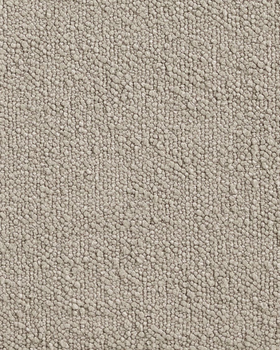 Mihaela 3 seater sofa in grey micro bouclé, 203 cm FSC Mix Credit