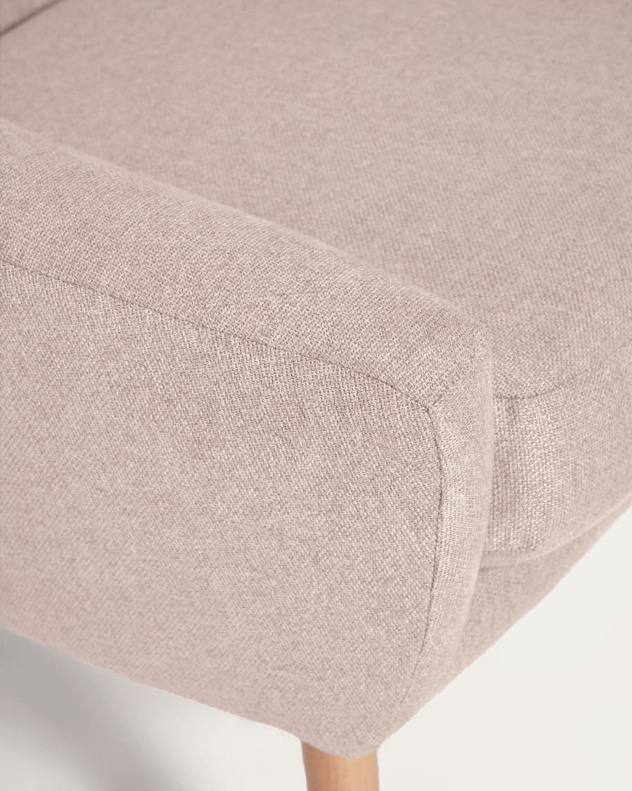 Candela armchair in beige FSC Mix Credit