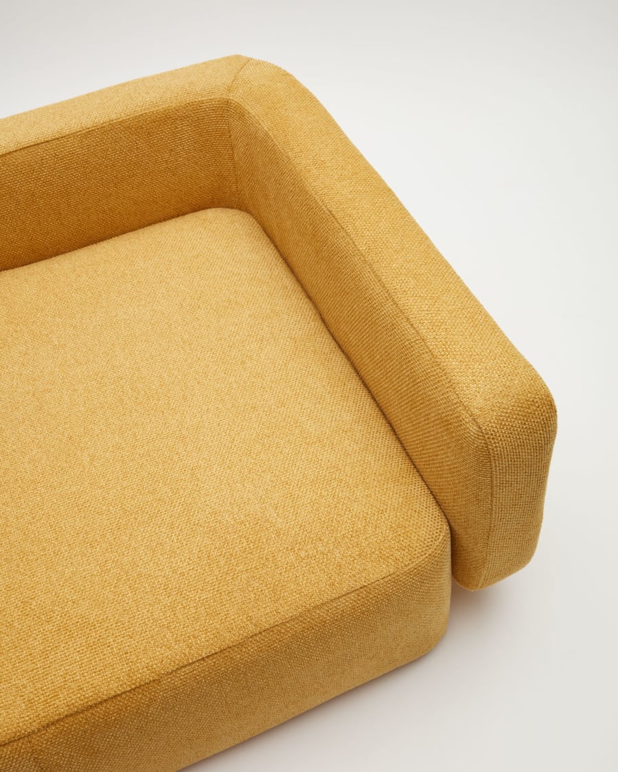 Bowie large bed for pets in mustard 73 x 98 cm