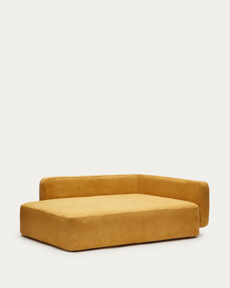 Bowie large bed for pets in mustard 73 x 98 cm