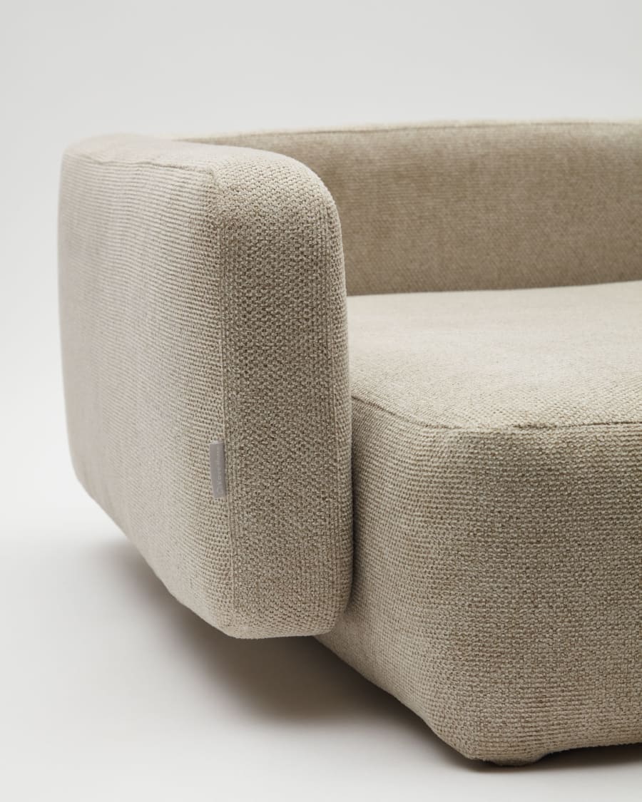 Bowie small bed for pets in beige 63 x 80 cm