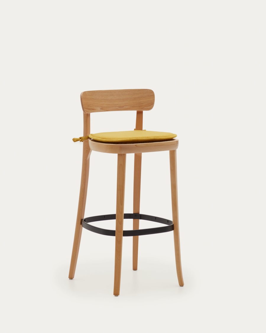 Cushion for Romane chair in mustard 43 x 43 cm