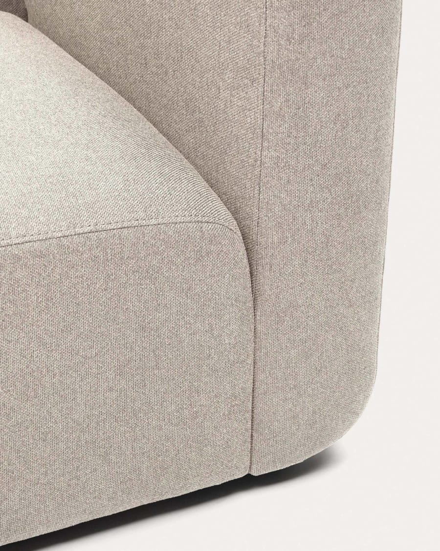 Neom modular armchair in beige FSC Mix Credit