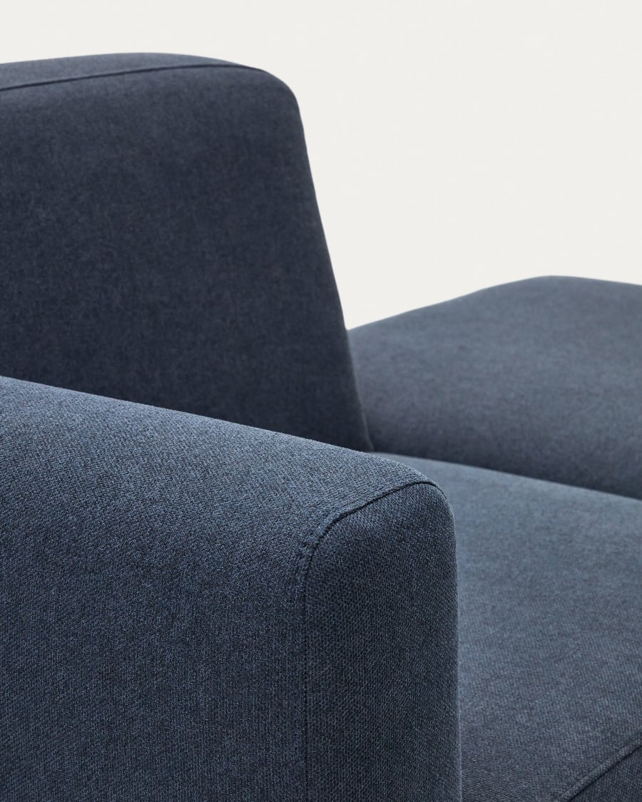 Neom 1 seater modular sofa with back module in blue, 169 cm FSC Mix Credit