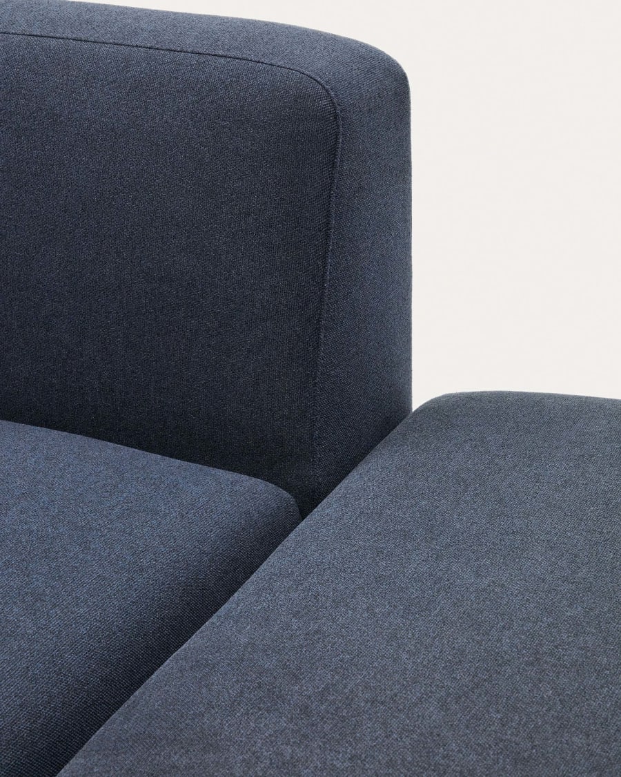 Neom 2 seater modular sofa with back module in blue, 244 cm FSC Mix Credit