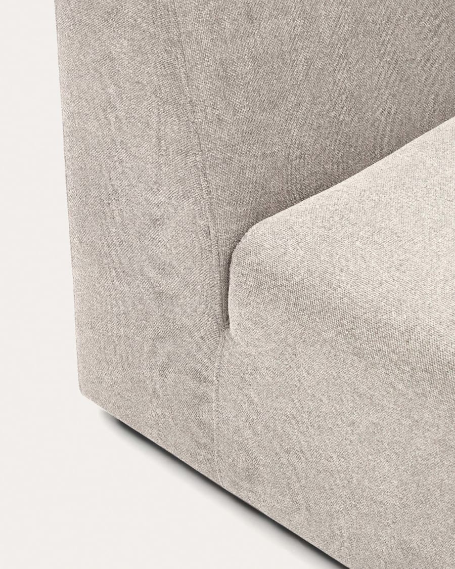 Neom seat module in beige, 75 cm FSC Mix Credit
