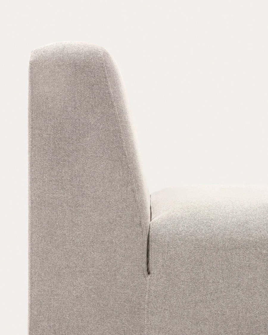 Neom seat module in beige, 75 cm FSC Mix Credit