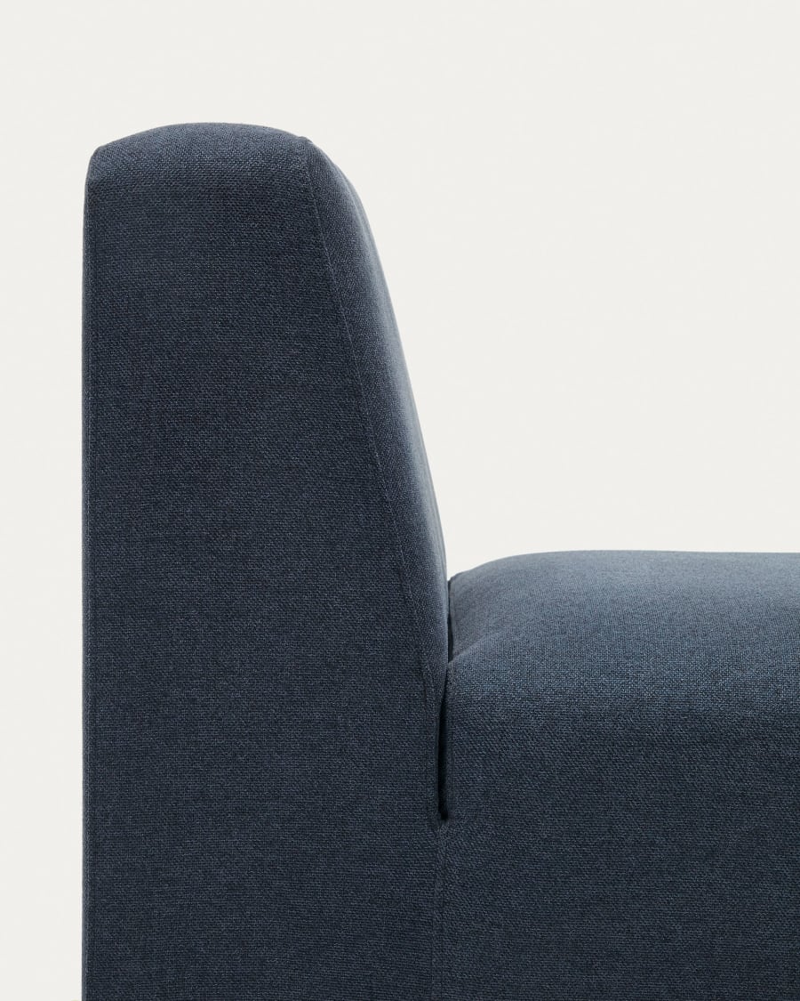 2 seater sofa module in blue, 150 cm FSC Mix Credit